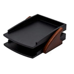 Leyenda Desk Set - 10 Pieces (Dark Brown)