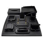 Leyenda Desk Set - 10 Pieces (Black)